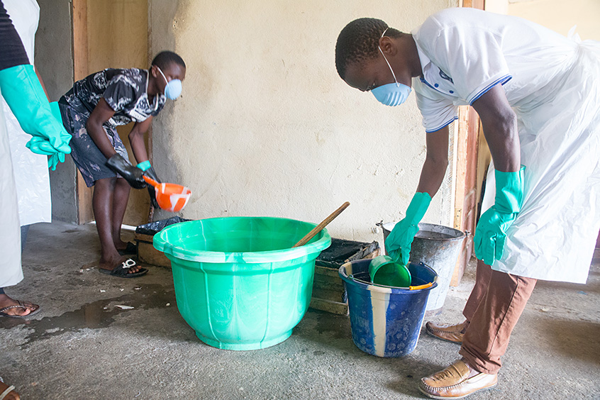 Stewart is a skilled soap-maker and teaches others to make soap to sell.