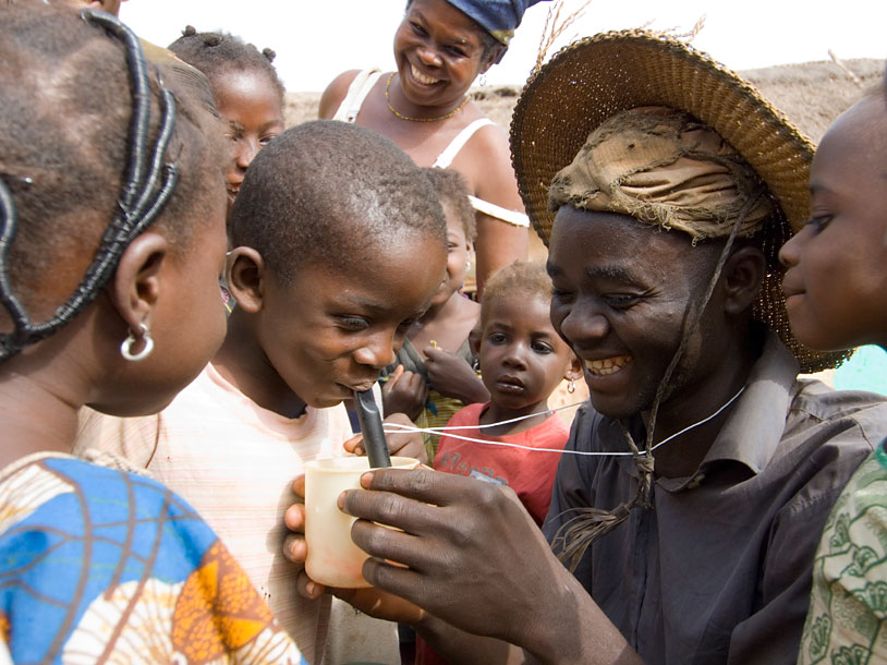 Guinea worm disease eradication.