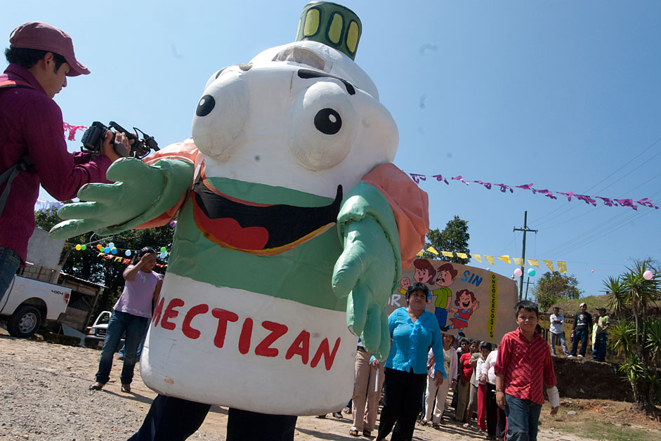 In Chiapas, Mexico, the community of Jose Maria Morelos holds a celebration.