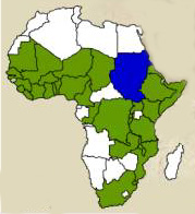 Map of Sudan